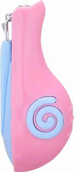 Buddsbuddy Bpa Free Xoxo Safety Nail Clipper For New Born Baby With Rounded Design Pink