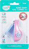 Buddsbuddy Bpa Free Xoxo Safety Nail Clipper For New Born Baby With Rounded Design Pink