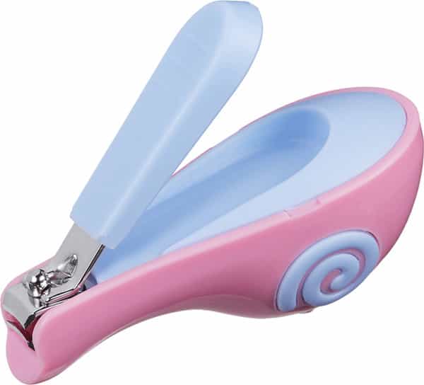 Buddsbuddy Bpa Free Xoxo Safety Nail Clipper For New Born Baby With Rounded Design Pink