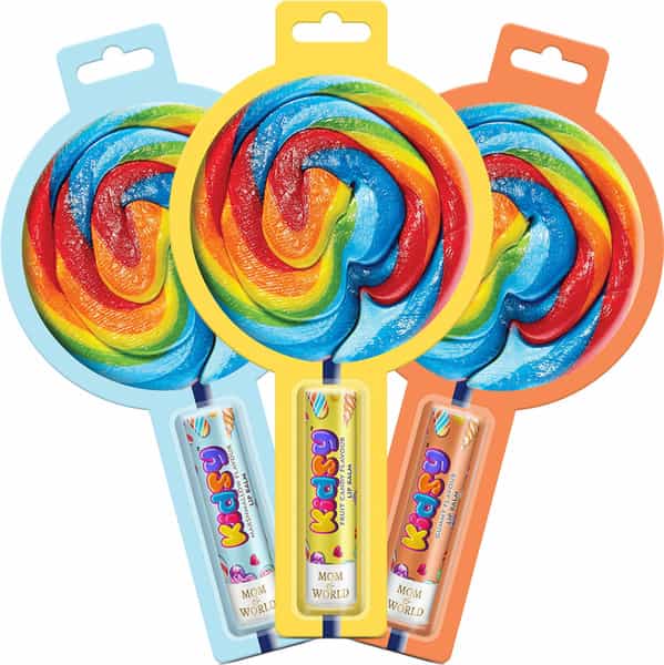 Mom & World Kidsy Natural Marshmallow Lip Balm Kidsy Natural Gummy Floss Lip Balm 13.5 G