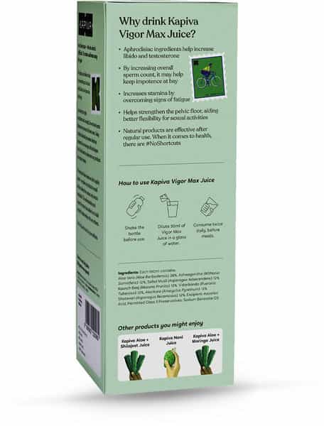 Kapiva Vigor Max Juice 1L | 7 Potent Ayurvedic Herbs For Vigour And Vitality