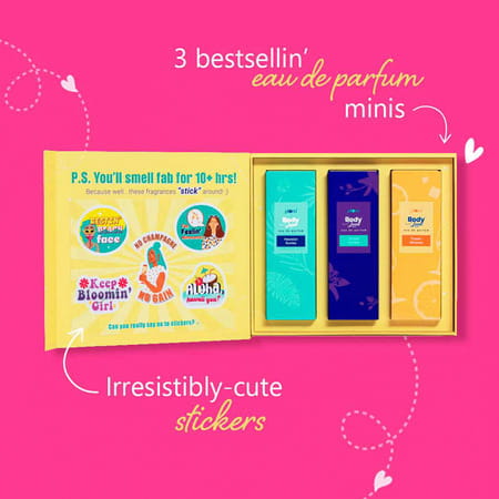 Plum Bodylovin' Beachy-Floral-Citrus Mini Eau De Parfum Gift Set