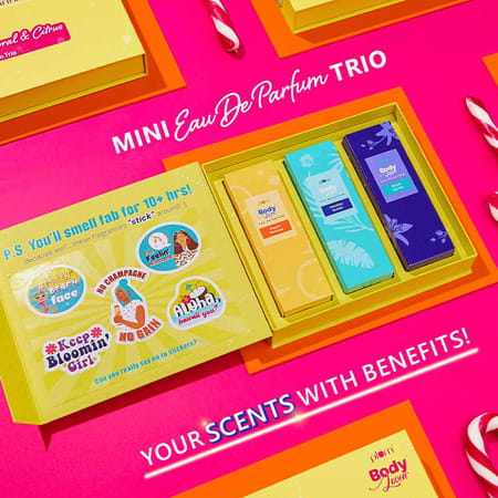 Plum Bodylovin' Beachy-Floral-Citrus Mini Eau De Parfum Gift Set