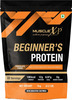 Musclexp Beginner's Protein Chocolate Fudge 1Kg Pouch (2.2 Lb) X Pack Of 3