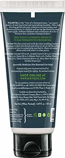 Biotique Bio Palmyra Expert Shave Gel - 50 Ml