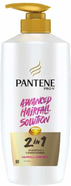 Pantene 2 In 1 Hairfall Control Shampoo + Conditioner - 650Ml