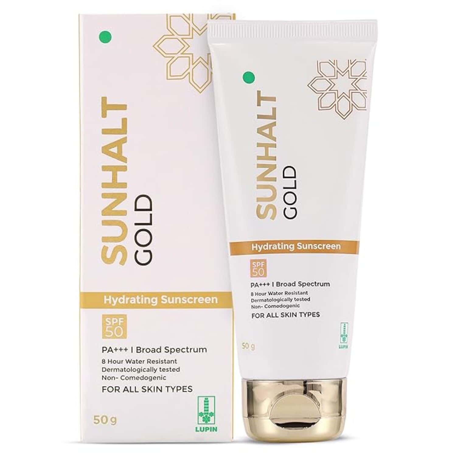 Sunhalt Gold Spf 50 Pa +++ Hydrating Sunscreen 50 Gm