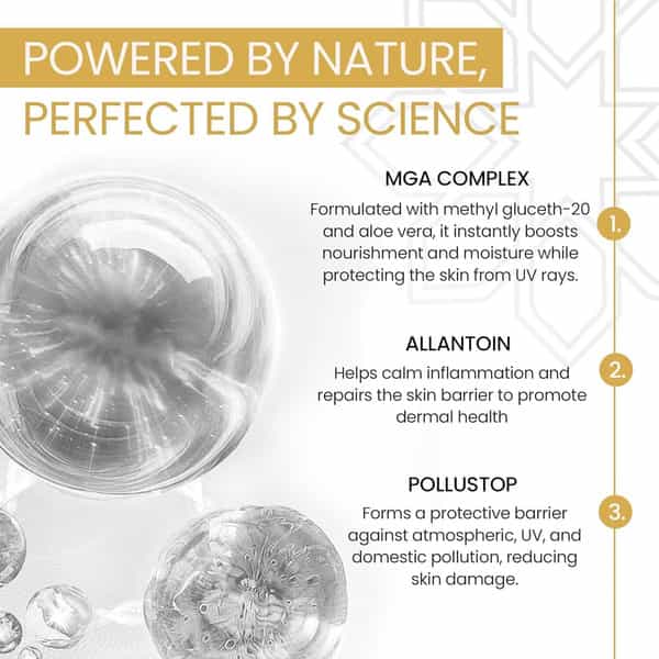 Sunhalt Gold Spf 50 Tube Of 50Gm Hydrating Sunscreen