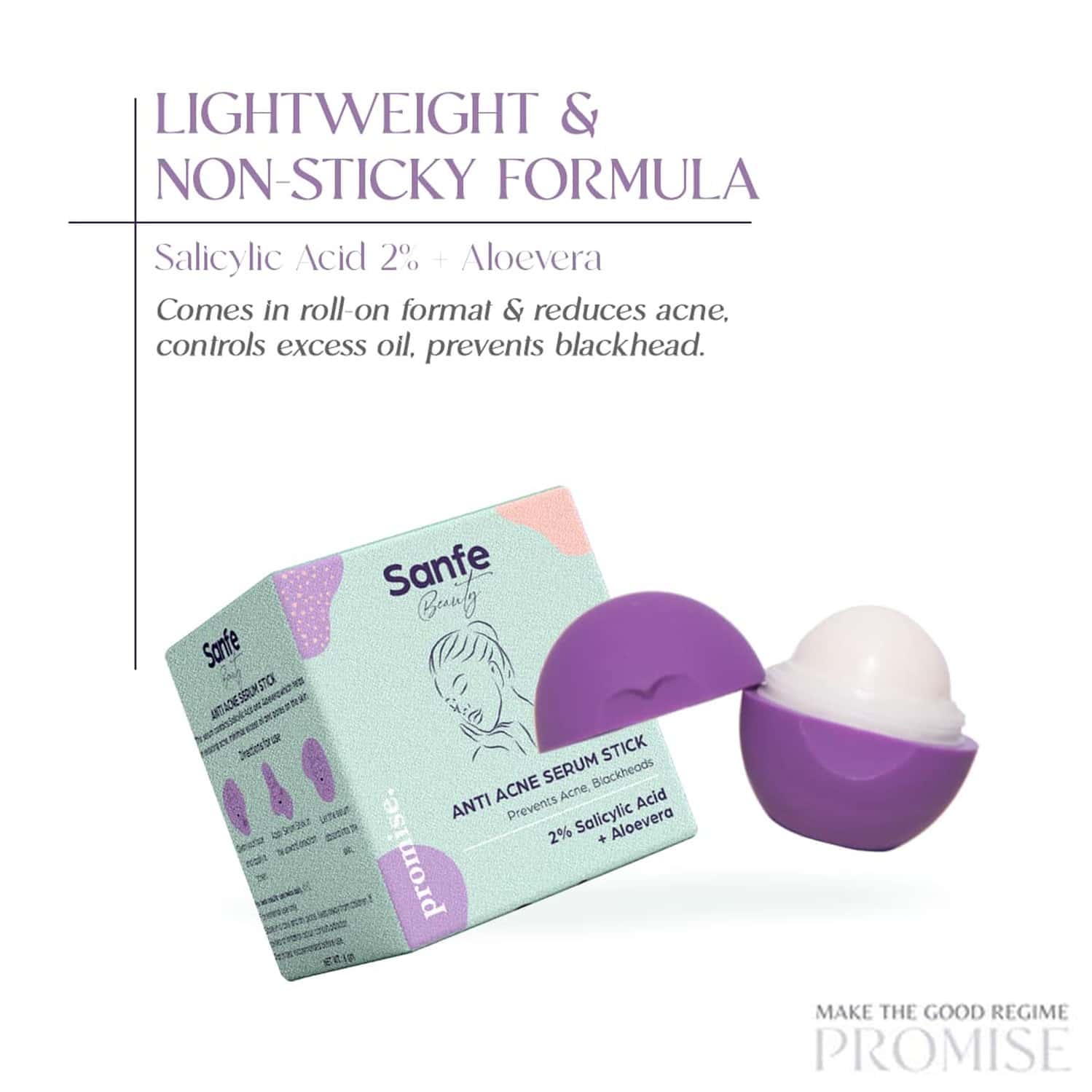 Buy SANFE.BEAUTY ANTI ACNE SERUM STICK (SALICYLIC)8 GRM Online & Get