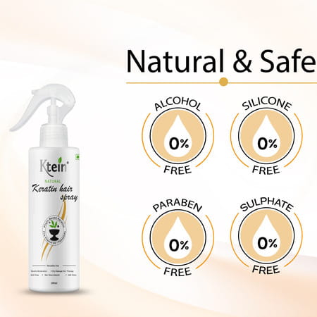 Ktein Natural Keratin Hair Spray 200Ml