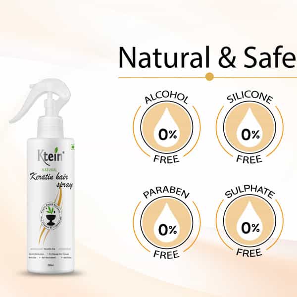 Ktein Natural Keratin Hair Spray 200Ml