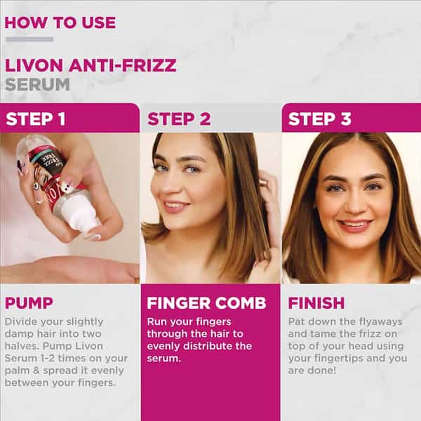 Livon Silky Potion Hair Serum Liquid 20 Ml