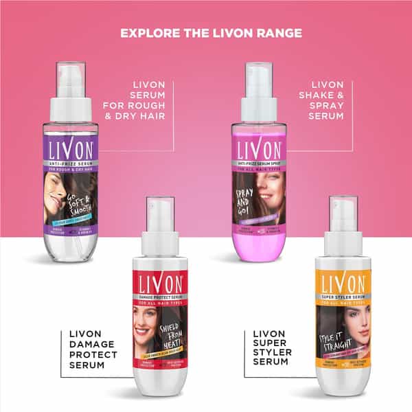Livon Silky Potion Hair Serum Liquid 20 Ml