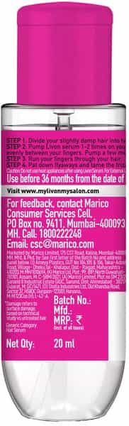 Livon Silky Potion Hair Serum Liquid 20 Ml