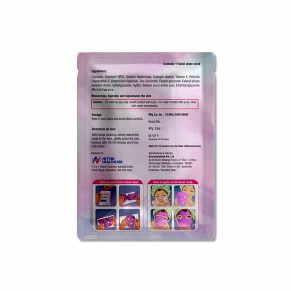 Sparkel Youth - Anti-Aging Face Sheet Mask - Pack Of 3