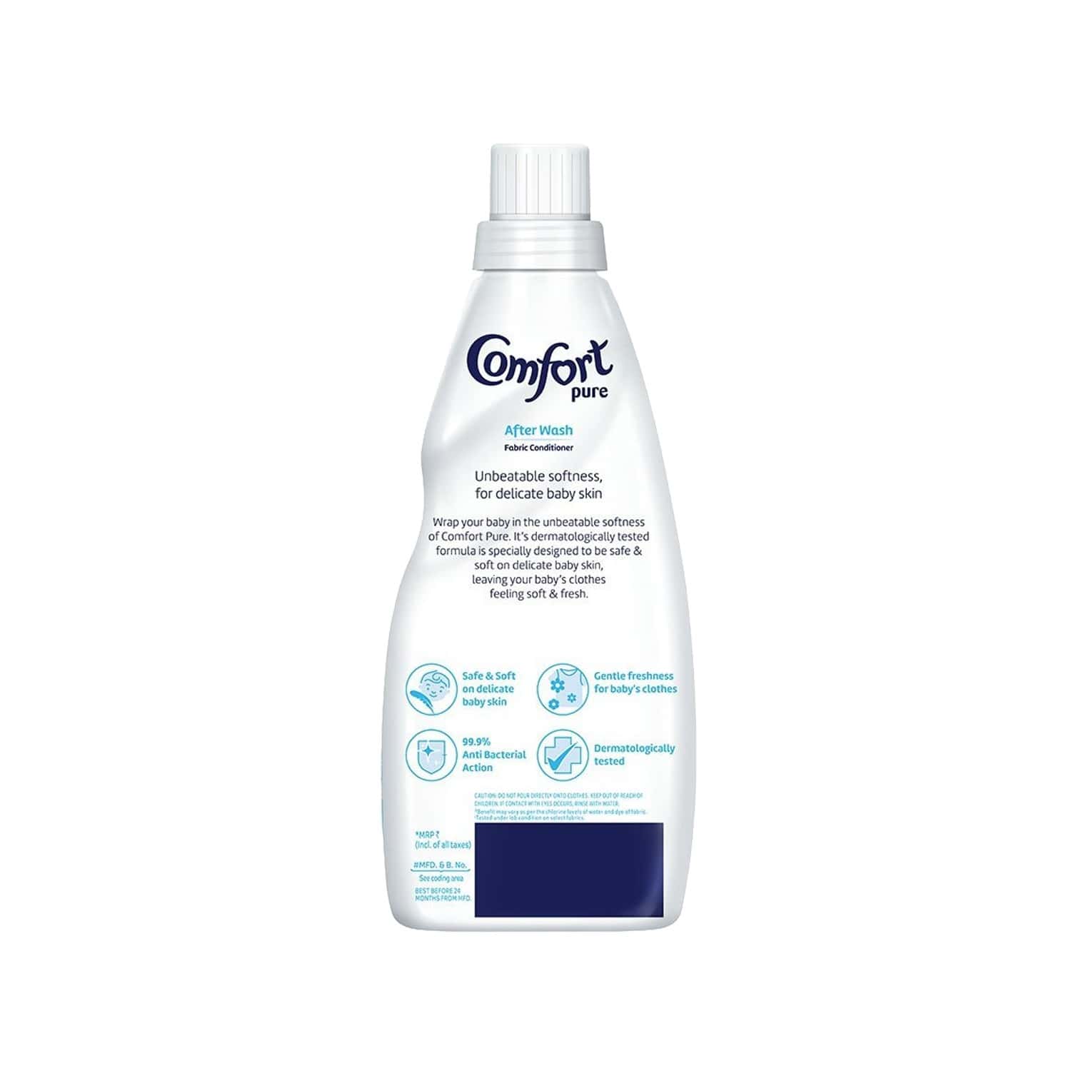 Buy COMFORT AFTER WASH PURE FABRIC CONDITIONER FOR BABY 220 ML Online