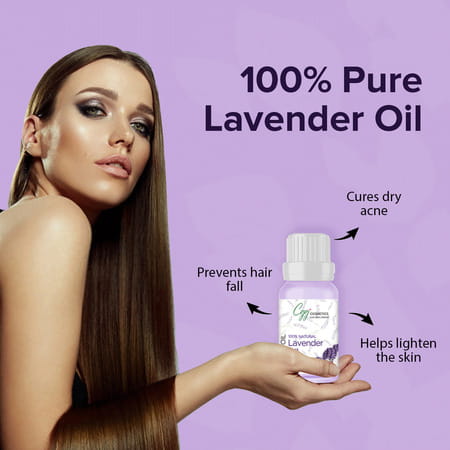 Cgg Cosmetics Lavender Facial Essential Oil With 100% Natural Lavender 15ml