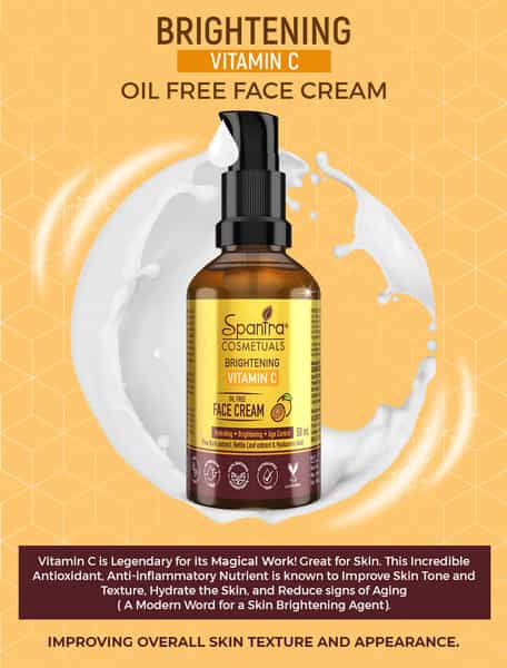 Spantra Brightening Vitamin C Oil Free Face Cream 50Ml