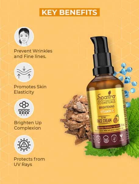 Spantra Brightening Vitamin C Oil Free Face Cream 50Ml