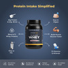 Nutrabay Gold Tri-Blend Whey Protein Strawberry Milkshake - 1kg