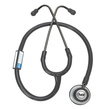 Bpl Medical Technologies St-04 Aluminium Adult Chest Piece Stethoscope Grey 1 No'S