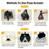 Pawcloud Dog Folding Poop Scooper Pet Potty Picker Large - 24 Inch Color May Vary