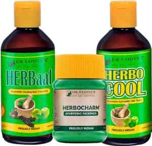 Dr.Vaidya'S Natural Beauty Pack Herbal Beauty Pack(Herbocharm-50gx1herbaal-200mlx1herbocool-200mlx1)