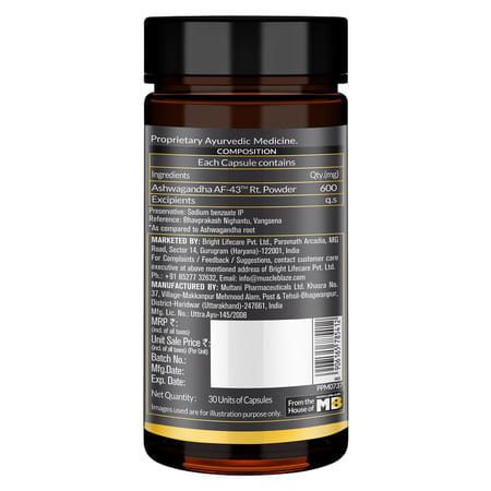 Koshaveda Shilajit Pro Gold (60 Tablets) With Ashwagandha Af-43 600mg (30 Capsules)