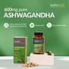 Koshaveda Shilajit Pro Gold (60 Tablets) With Ashwagandha Af-43 600Mg (30 Capsules)