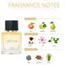 Ajmal Aretha Edp 50 Ml For Women And Ajmal Magnetize Deodorant 200 Ml For Unisex