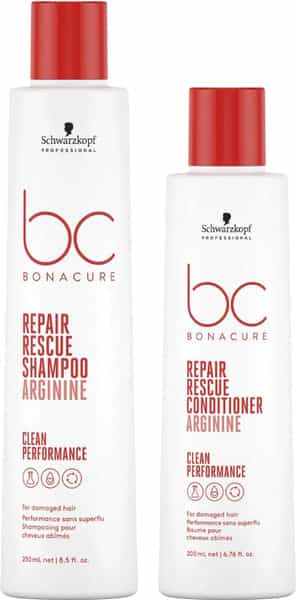 Schwarzkopf Professional Bonacure Peptide Repair Rescue Micellar Shampoo + Conditioner For Dry Hair