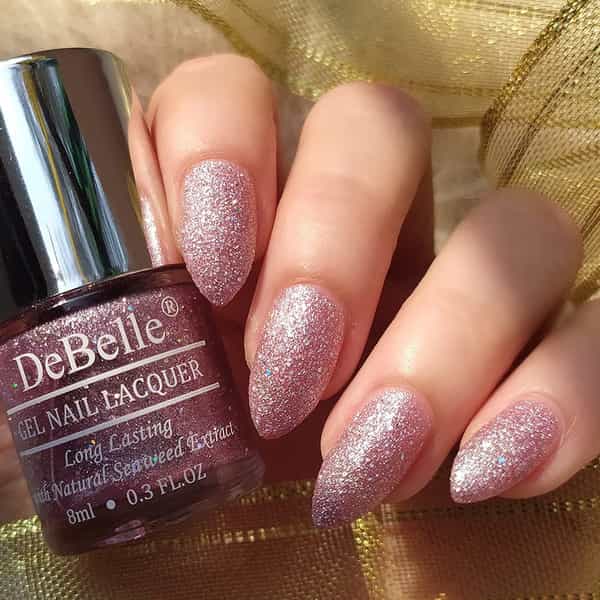 Debelle Gel Nail Polish Combo Set Of 3 Peony Blossom - 24 Ml (8 Ml Each) Rakhi Gifts