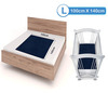 Luvlap Instadry Extra Absorbent Dry Sheetbed Protector - Navy Blue0m Large 100X140cm