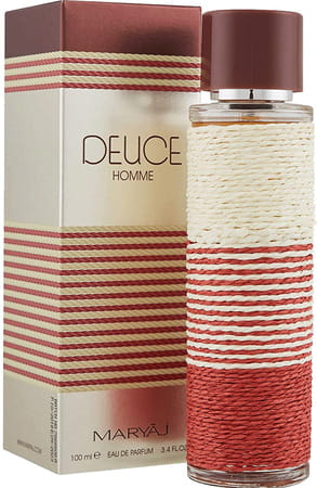 Maryaj Deuce Homme Edp Spicy 100ml For Men And Ajmal Wisal Deodorant Musky 200ml For Women