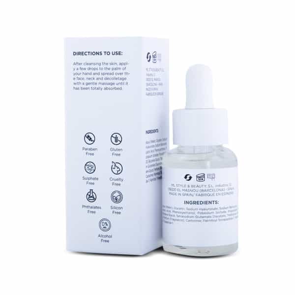 Blisskin Rehydra Hydrating Serum With Hyaluronic Acid & Matrixyl | For All Skin Types - 30Ml