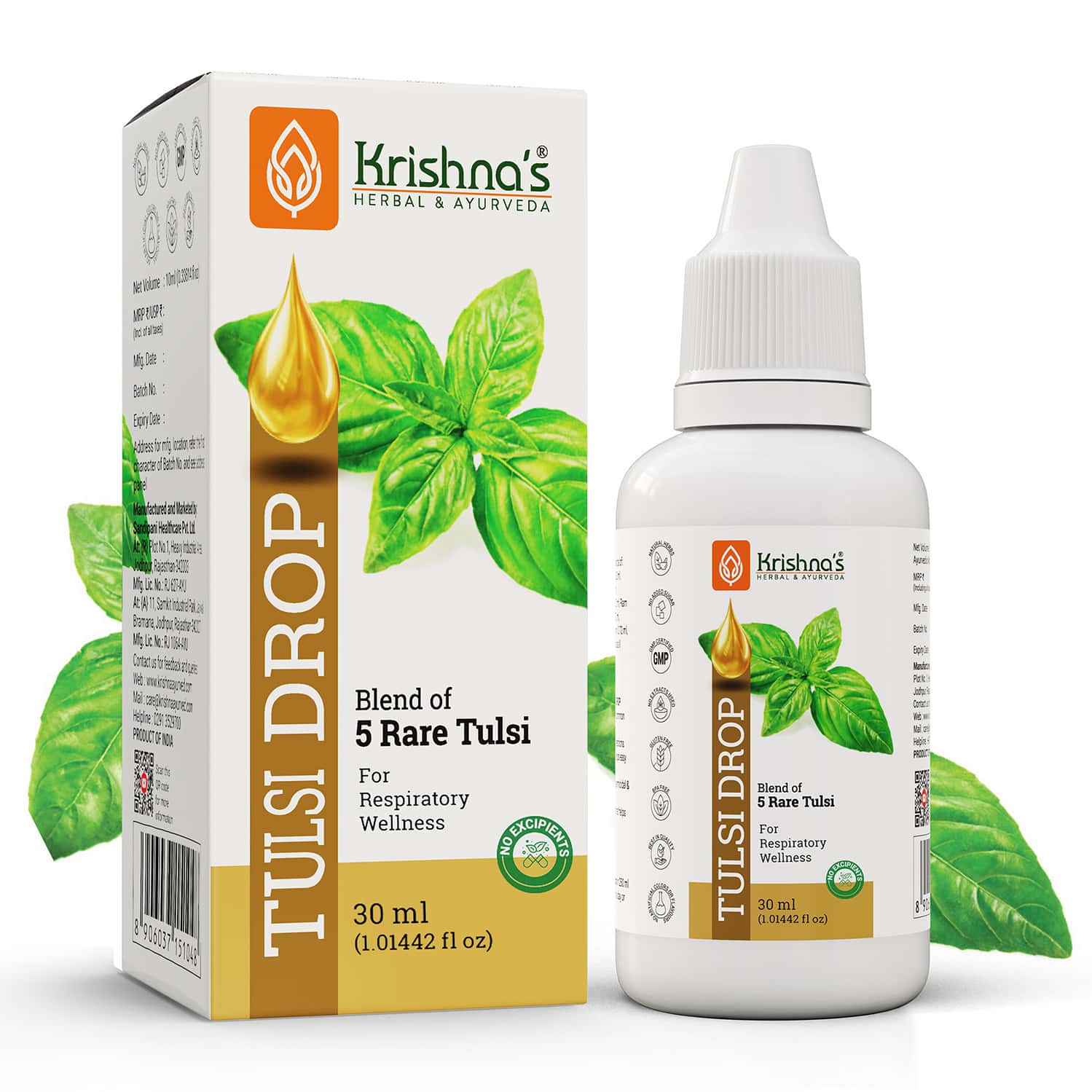 Krishna's Tulsi Drop - 30 Ml