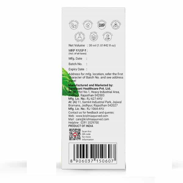 Krishna's Tulsi Drop - 30 Ml