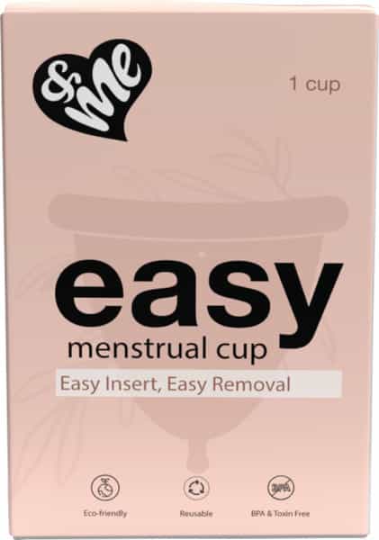 &Me Easy Menstrual Cup With Pouch