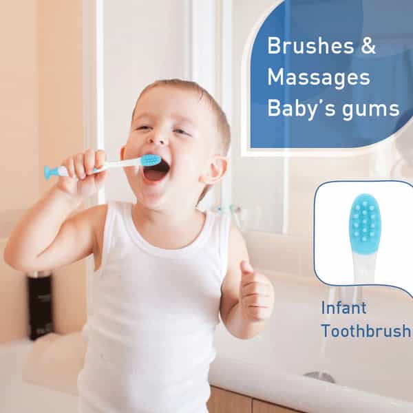 R For Rabbit Stylo Toothcare Set White Blue