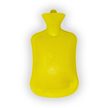 Dr. Odin Hot Water Bag (1.75 Litre) Non Electric Leakproof Hot Water Bottle For Body Pain (Yellow)