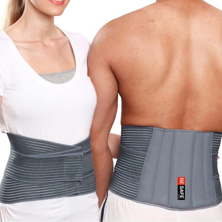 Besafe Forever Lumbar Sacral Belt For Back Sprains Strains & Muscle Spasms | Unisex ( Size 30 42)