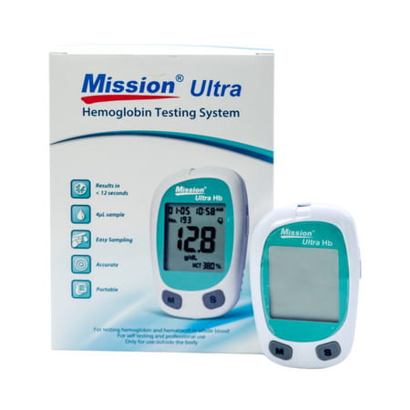 Mission Ultra Hemoglobin Meter