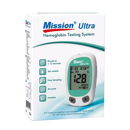 Mission Ultra Hemoglobin Meter