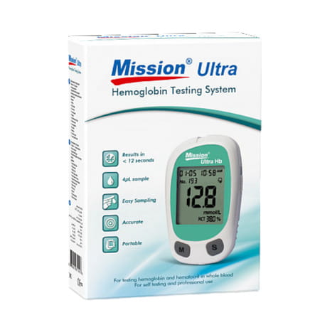 Mission Ultra Hemoglobin Meter