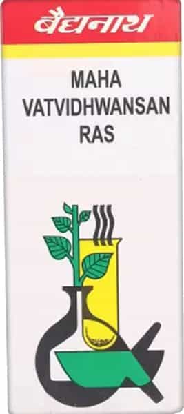 Baidyanath Mahavat Dhwwasan Ras Helps In Joint Pains 80 Tablets.