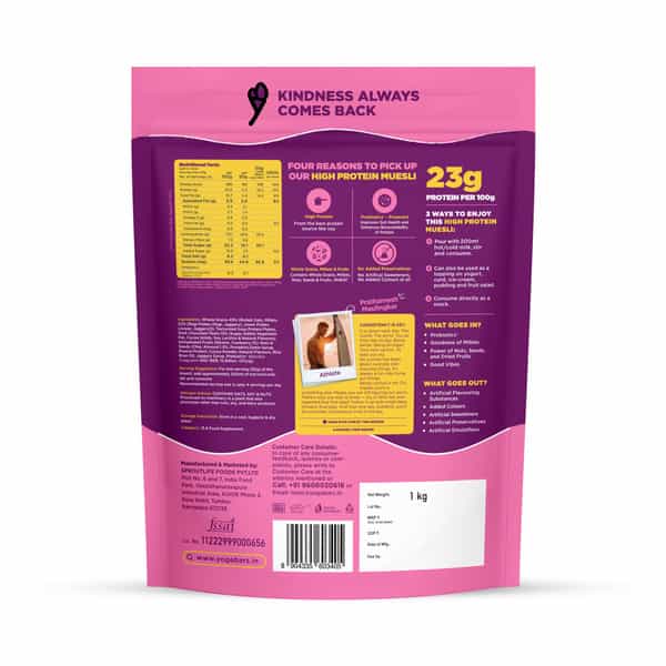 Yoga Bar High Protein Muesli Choco Almond Cranberry 1Kg