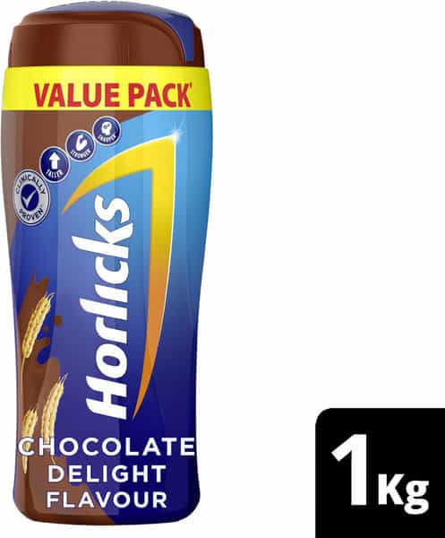 Horlicks Nutrition Drink Chocolate Jar 1 Kg