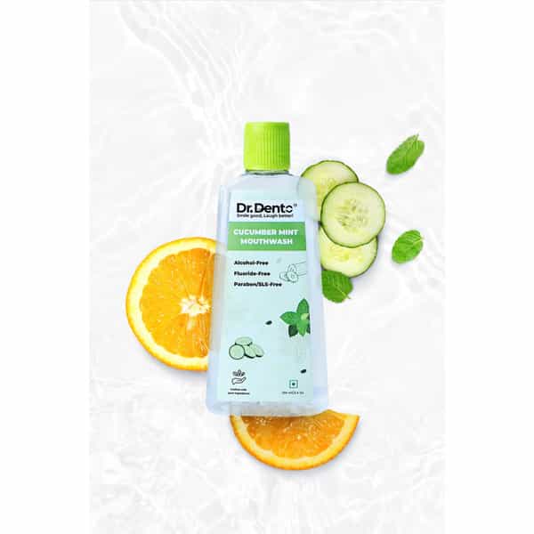 Cucumber Mint Mouthwash- 300 Ml