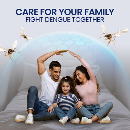 Once Rapid Dengue Combo Diy Home Detection Kit | Instant Blood Test | For In-Vitro Diagnostic Use