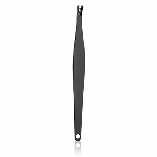 Dr Foot Manicure Set|Professional Grooming | Pedicure Kit + Black Leather Travel Case | Yellow|12In1